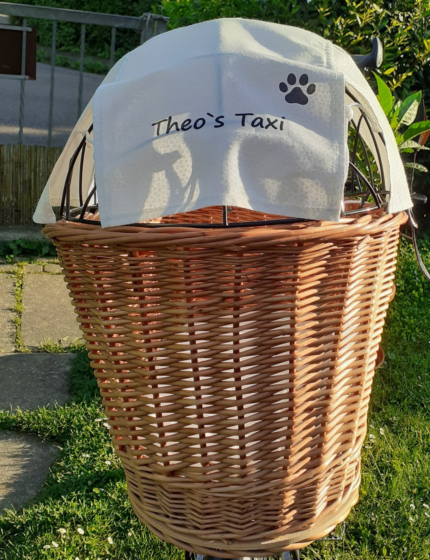 Sonnenschutz für Hundekorb, Fahrradkorb, Hundekorb für Fahrrad hinten!